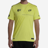 Tricou padel Bullpadel LOGRO Galben