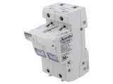 Suport Siguranță LOVATO ELECTRIC 14x51mm 50A 690VAC pentru Șină DIN 1 Poli