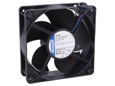 Ventilator EBM-PAPST DC axial 24V 119x119x38mm 240m3/h 50dBA foto