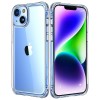 Husa tpu antisoc pentru iphone 14 plus, silicon, protectie antisoc, camera ultra safe, transparenta