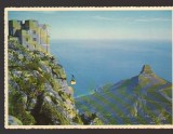 CPIB 25248 CARTE POSTALA - CAPE TOWN. SOSIRE IN PARTEA DE SUS A ORASULUI CU TELECABINBA, NECIRCULATA