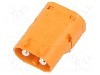 Conector alimentare DC, 1kV, 2 pini, seria LC, {{Dimensiune pin}}. AMASS - LCB50PW-M