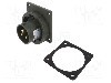 Conector alimentare AC, IEC 60309, IP67, 16A, 230V AC, 3 pini, PCE - 6132-6.U
