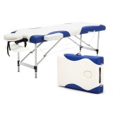 Cumpara ieftin Masă masaj premiun, 220 cm x 70 cm cu &icirc;nălțime reglabilă, Pat masaj ușor, din