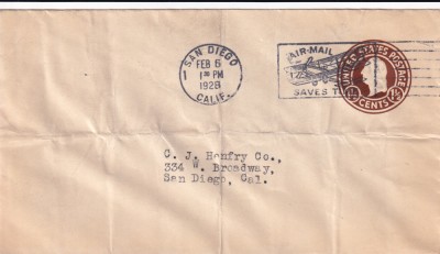 FILATELIE TEMATICA - PLIC USA TEMATICA AVION AVIOANE AVIATIE AIRMAIL foto