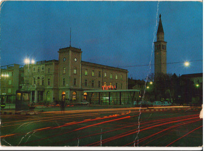 CPIB 16690 CARTE POSTALA - MONFALCONE, NOAPTEA, GRAFICA MODIANO TRIESTE foto