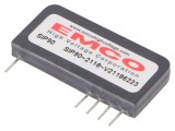 Convertor DC/DC 3-6.7V la 25-90V 1mA THT SIP90