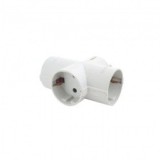 Adaptor Triplu Stecher Butuc Din Plastic