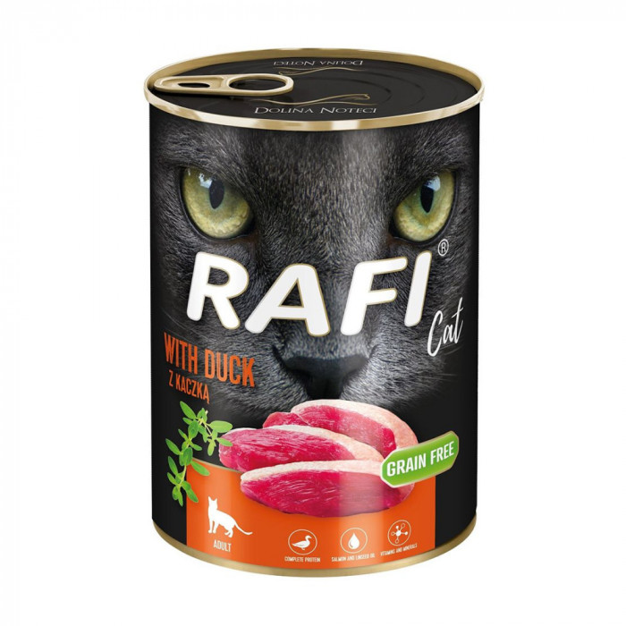Rafi Cat Adult Pat&eacute; with Duck 400 g