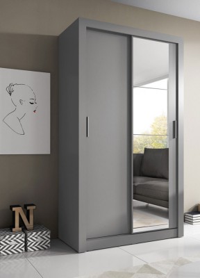 DRESSING PRAGA 3 GRI DIMENSIUNE 120L/215 H/ 60l CM foto