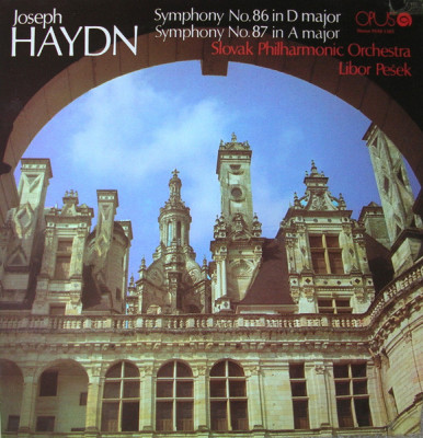 Vinyl/vinil - Joseph Haydn - Symphony No. 86 / Symphony No. 87 foto