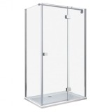 Cumpara ieftin Cabină de duș pătrată asimetrică Clyde cu &icirc;nveliș Easy Clean 120x90x200 cm