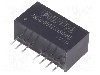 Convertor de tensiune, DC-DC, intrare 4,5...9V DC, iesire 12V DC, putere 3W, AIMTEC - AM3G-0512SH30-NZ