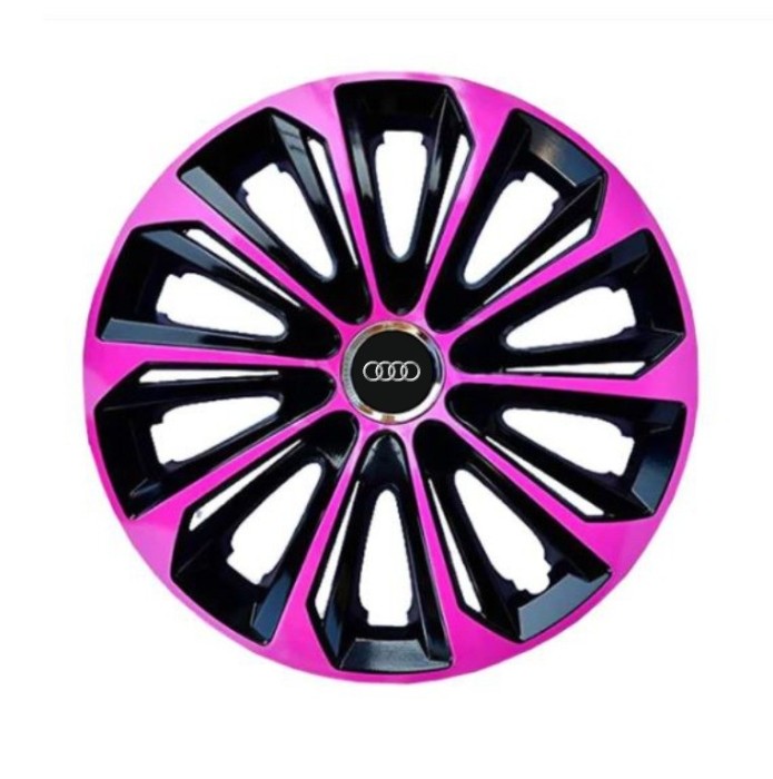 Set 4 capace roti Extra Strong Pink R15 pentru gama auto Audi