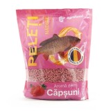 Peleti pentru crap si caras, capsuni, 1 kg