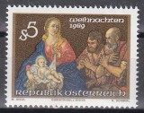 Austria 1989 - Crăciun - Pictură, MNH