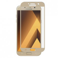 Folie De Protectie Din Sticla Full Size Pentru Samsung Galaxy J5 2017, J530, Gold