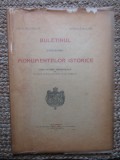 BULETINUL COMISIUNII MONUMENTELOR ISTORICE , PUBLICATIUNE TRIMESTRIALA ANUL III ,NO. 1 FASC. 9 ,IANUARIE-MARTIE 1910