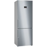 Combina frigorifica Bosch KGN49AICT, 440 l, NoFrost, MultiAirFlow, Clasa C, H 203 cm, Inox