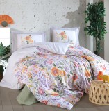 Cumpara ieftin Lenjerie de pat din bumbac 100%, Clasy, pentru pat dublu, model Galya