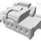 Conector cablu-placă mufă mamă Pico-Clasp 1mm PIN 8 - cablu de conectare