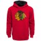 Chicago Blackhawks hanorac cu glugă pentru copii Prime Po Flc Hood Home - Dětsk&eacute; L (13 - 14 let)