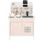 Bucatarie de jucarie complet utilata, lumini si sunete,din lemn, accesorii incluse, roz, 82 cm x 58 cm x 30 cm