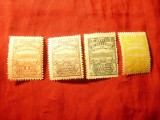 Set Timbre Salvador 1907 si 1909 supratipar si 1907 fara supratip, 11val.sarn.