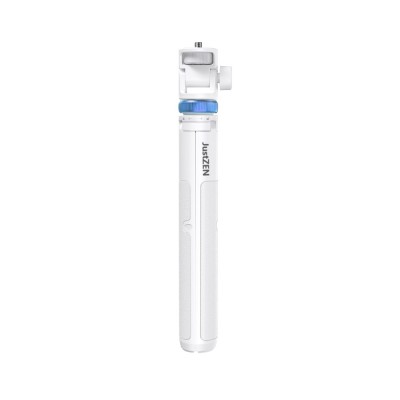 Trepied foto telescopic profesional JustZEN, pentru telefon/camera foto/GoPro, telecomanda bluetooth, functie selfie stick, ajustabil, Universal foto