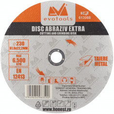 Disc abraziv, Evotools, ETS, A46, Extra, D 230 mm, B 1.9 mm foto