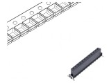 Conector PCB-PCB mamă 12 pini 2,54mm har-flex&reg; Power 18A SMT