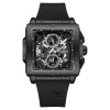 Ceas Barbati Naviforce 8064 Negru , Functii Multiple, Design Luxury, Cronometru, Rezistent la Apa 3ATM