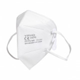 Masca respiratorie protectie ridicata tip cupa, FFP2/KN95 valva expiratie rosie, certificata CE