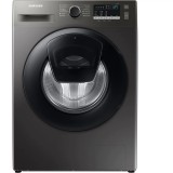 Masina de spalat rufe Samsung WW80T4540AX/LE, 8 kg, 1400 RPM, Clasa D, Add Wash, Steam, Drum Clean, Smart Check, Motor Digital Inverter, Inox