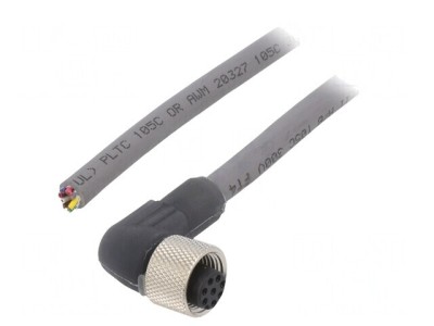 Cablu de Conectare M12 8PIN 5m 36VAC 2,2A foto