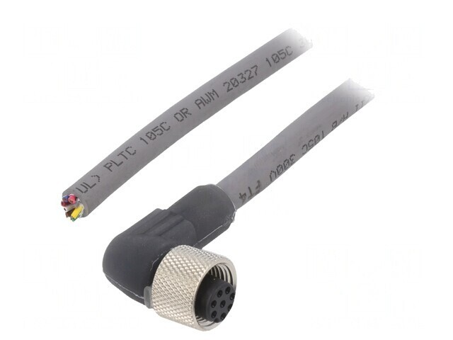 Cablu de Conectare M12 8PIN 5m 36VAC 2,2A