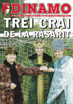 Revista oficiala a FC Dinamo - 2 numere foto
