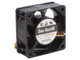 Ventilator axial 12V DC 60x60x25mm 46.8m3/h 39dBA cu rulment