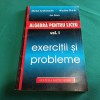 ALGEBRĂ PENTRU LICEU /VOL. I /EXERCIȚII ȘI PROBLEME /MARIAN ANDRONACHE /1996* 10