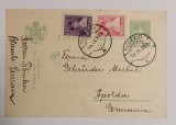Romania 1928 - Carte postala circulata SUCEAVA-APOLDA