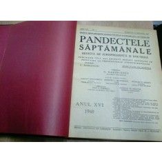 PANDECTELE SAPTAMANALE - 1940