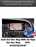 DVD Navigatie GPS Audi MMI 2G Europa + Romania (A4 A5 A6 A8 Q7) Harta Actualizata
