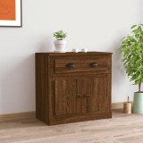 Cumpara ieftin Servantă, stejar maro, 70x35,5x67,5 cm, lemn prelucrat
