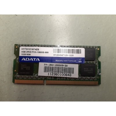 Memorie Laptop DDR3 Adata 4gb 2Rx8 PC3-10600S-999 foto