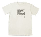 Tricou pentru barbati - I Love Bucharest Alexe Popescu, culoarea alb, marimea M | ROD
