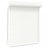 VidaXL Oblon rulant, alb, 110 x 130 cm, aluminiu