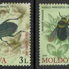 MOLDOVA 2009, Fauna, serie neuzata, MNH