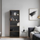 Cumpara ieftin Biblioteca Adore Modern, 5 rafturi, 64x182x26 cm
