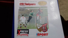 program CFR Timisoara - FCM Resita foto