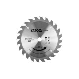 Disc circular pentru lemn 165 x 24t x 16mm Yato YT-60590